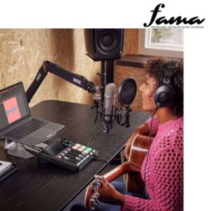 RODECaster Duo Integrated Audio Production Studio – Black rodecaster duo integrated audio production studio – black