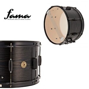 Tama WP148BK-BOW Woodworks Series 14″X8″ Snare Drums, Black Oak Wrap tama wp148bk bow woodworks series 14″x8″ snare drums, black oak wrap
