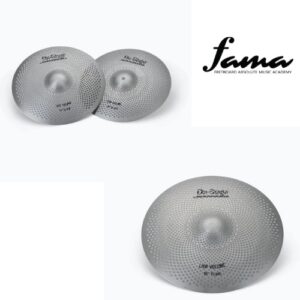 On Stage LVCP5000 Low Volume Cymbals Stainless Steel (14" Hi-Hat, 16" & 18" Crash, & 20" Ride) auto draft