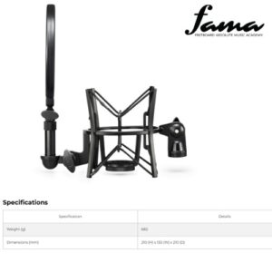 RODE SM6 Studio Microphone Shock Mount auto draft