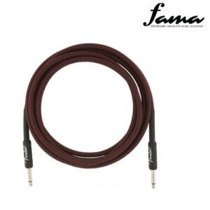 Fender professional Series Instrument Cable, 10ft, red tweed GUITAR auto draft