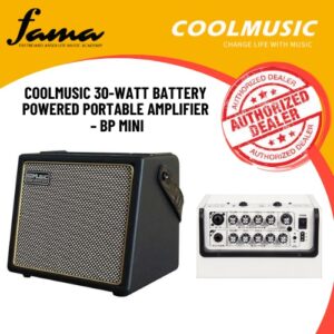 coolmusic 30 watt battery powered portable amplifier – bp mini with mic