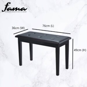 Non-Adjustable Piano Bench - Double Seater With Deposit Box whatsapp image 2026 09 22 at 5.25.40 pm
